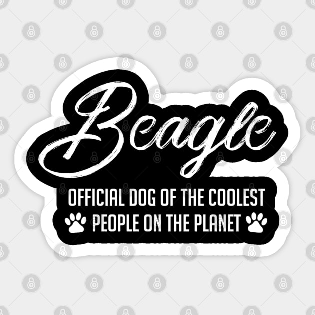 Beagle Lover Sticker by Printnation